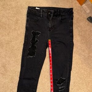 American Eagle destroyed skinny jeans